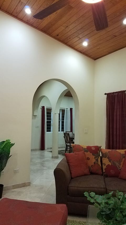 Living room Looking into the Dining area