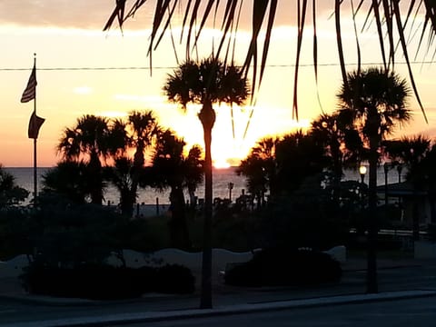 SUNSET FROM BALCONY