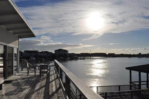 View from the wrap around deck