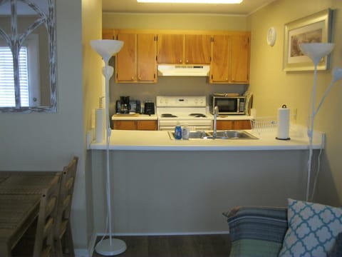 Fully equipped Galley style kitchen
