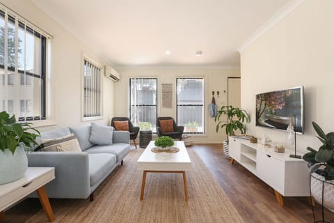 Open plan living area