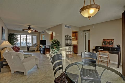 Dining Room, Living Room, Office area