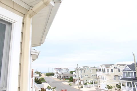 2Nd Floor Front Deck View to Ocean with Gas Grill