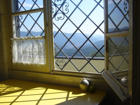 The kitchen, view from the window