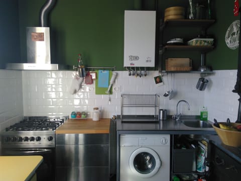 The kitchen, recently restyled