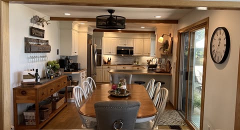 view of kitchen from great room