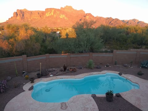 Enjoy this view from the deck upstairs right outside the living room