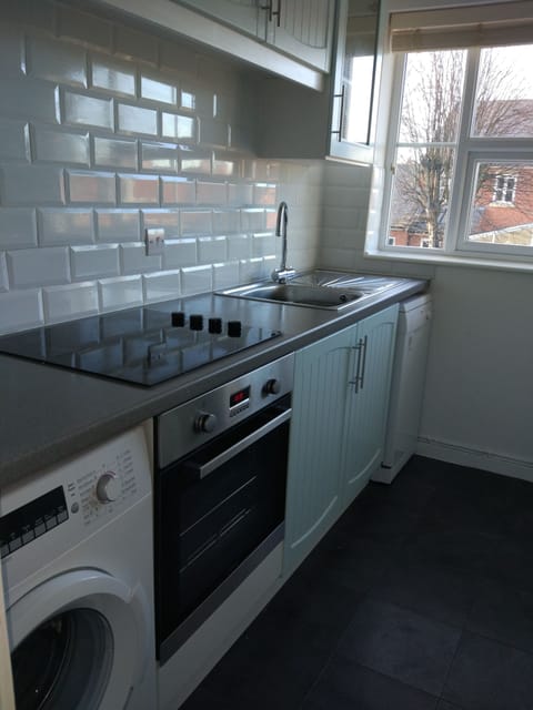 Well equipped galley kitchen