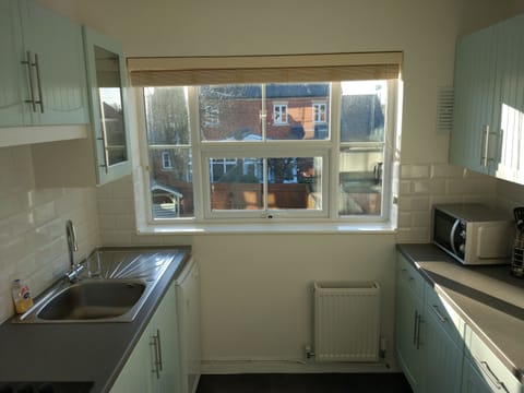 Well equipped galley kitchen