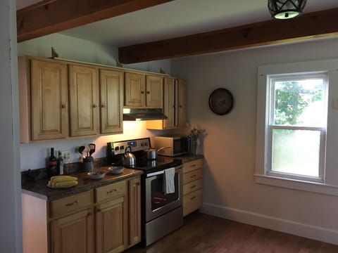 Kitchen with new appliances