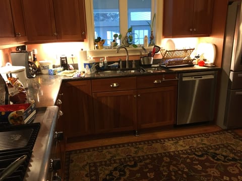 Main kitchen sink area.