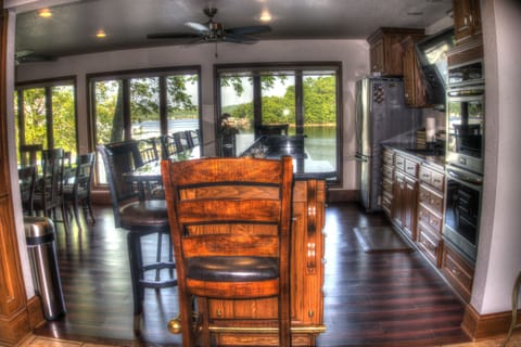 Lake side 2nd kitchen and wet bar, upper level