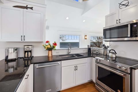 Each house has it's own kitchen and laundry area.
