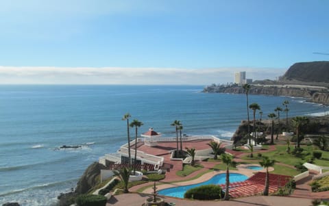 Lovely Costa Bella grounds, view from our patios.