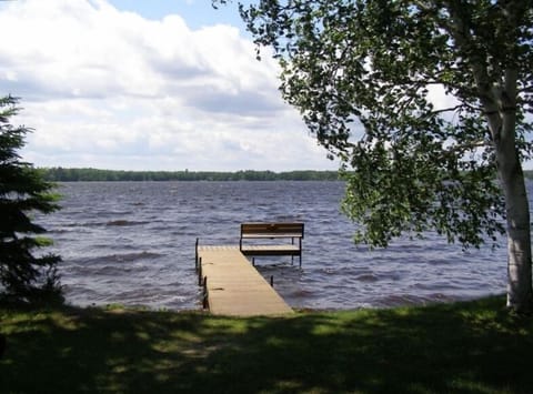 Looking Out Front Door