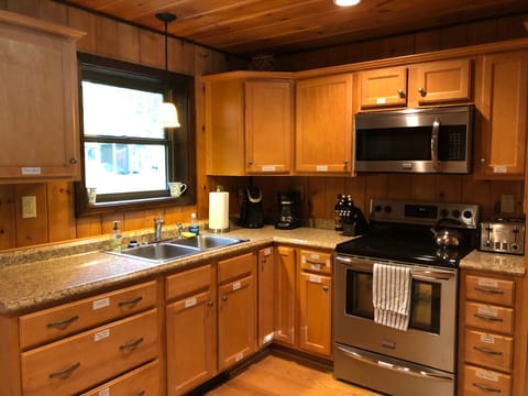 12c coffee pot, keurig, 4 slice toaster, blender, etc.