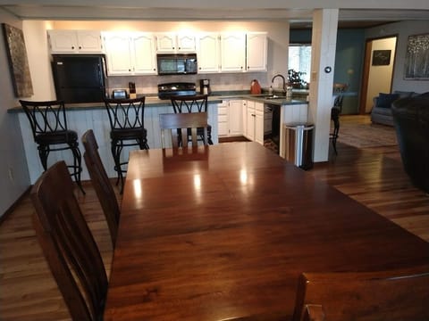 Dining Table with built in leaf