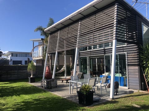 North facing outdoor area