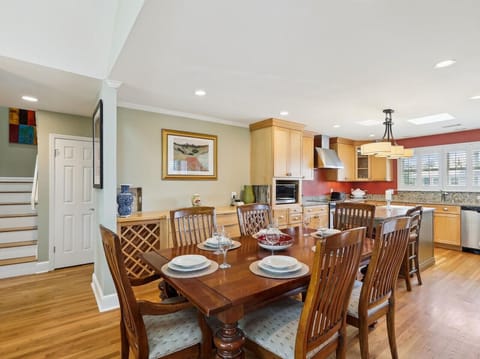 Dining Area with Seating for 6 Offers Ocean Views at 43 Lands End Road