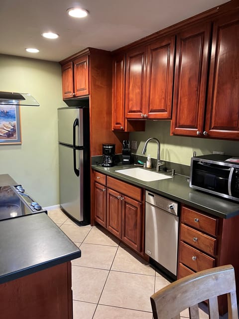Fully stocked kitchen 