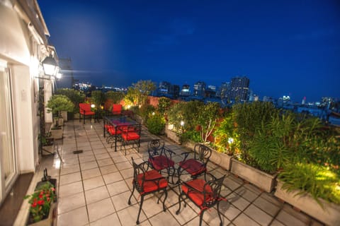 The Terrace At Night