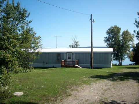 Driveway side of rental