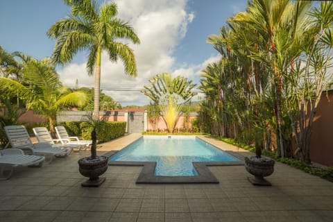 Refreshing pool under the sun!