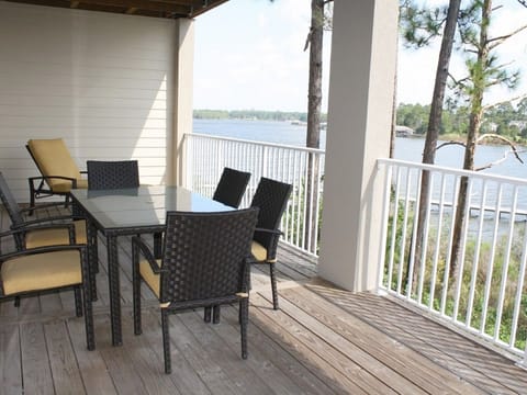  Dining set and lounge chairs on balcony for dining & relaxing.
Typical 2 BR unit 
