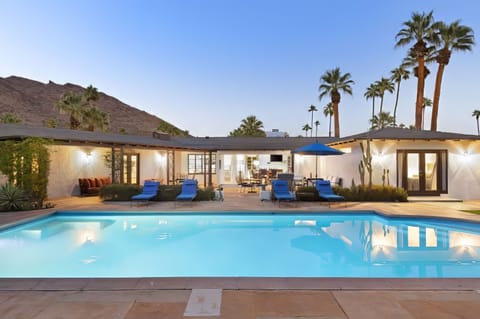 Sparkling pool at twilight..... salt water.