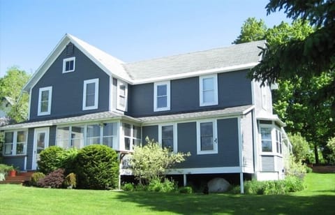 Summer view of rental property 