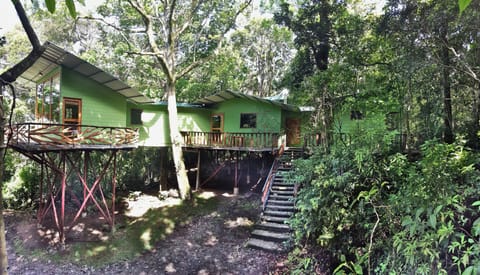 House front view.