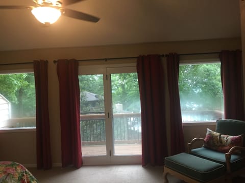 master with a balcony