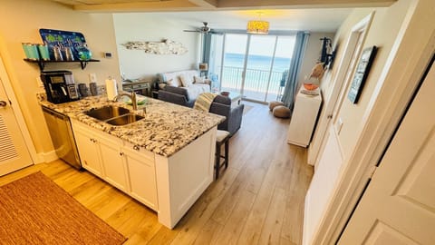 Open concept with beautiful view, perfect for couples