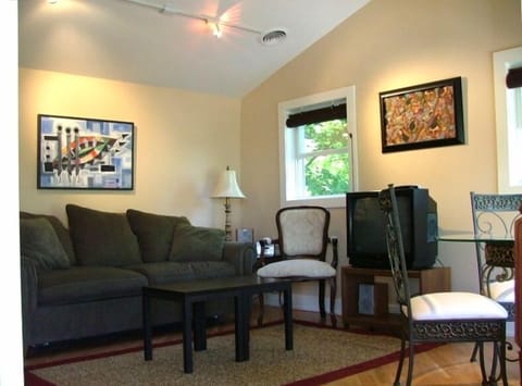 Suite #2 (upstairs) living and dining area