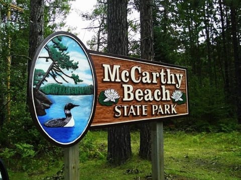 McCarthy Beach State Park - Walking distance by both beach and road.
