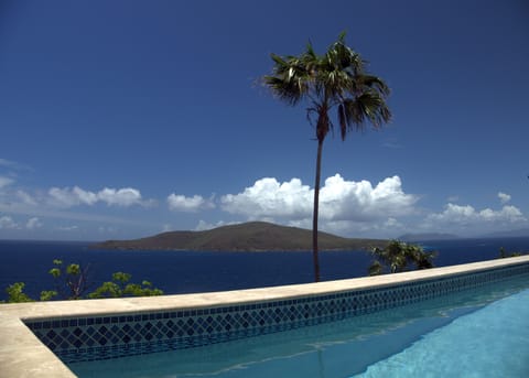 Savor the sea views while lounging in Ocean Haven's private outdoor pool.