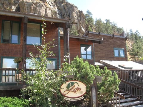 Premier location in downtown Estes Park, unit on two floors with 2nd BR in loft