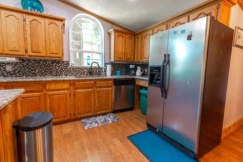 Kitchen with full amenities