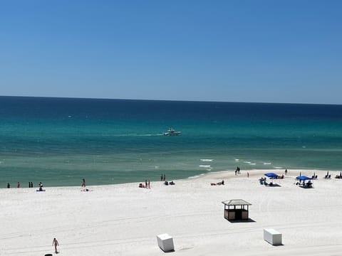 Beach View taken from the balcony of 803 Tower III