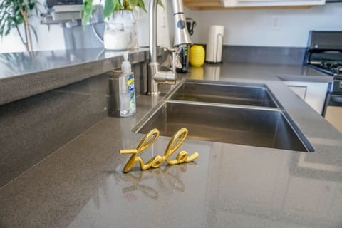 Fully renovated kitchen.