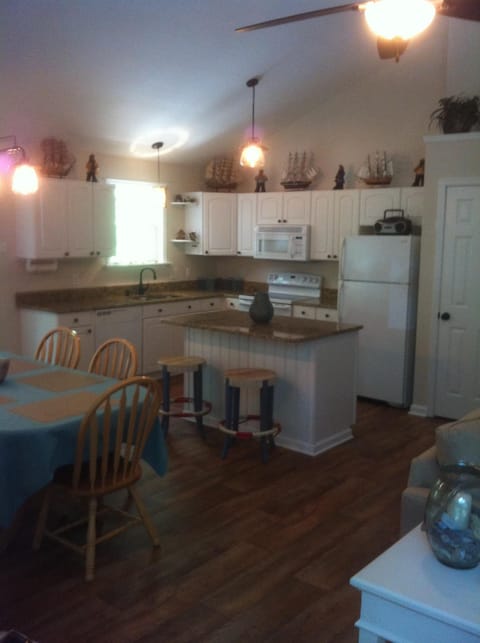 Beautiful open concept kitchen.