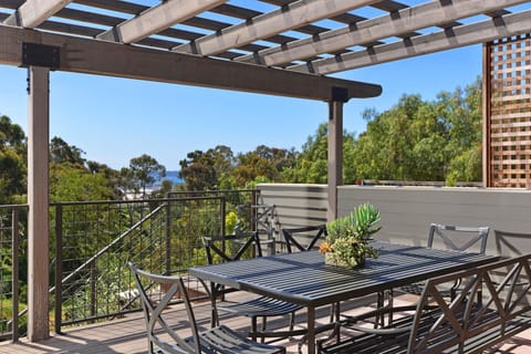 back deck with view