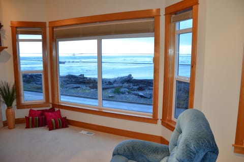 View from the large picture windows in the living room.