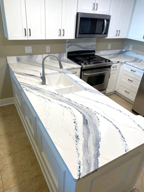 Kitchen With Premium Quartz Top