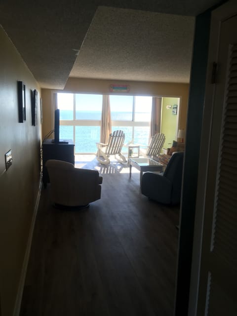 Breathtaking view from the second you step inside the condo!