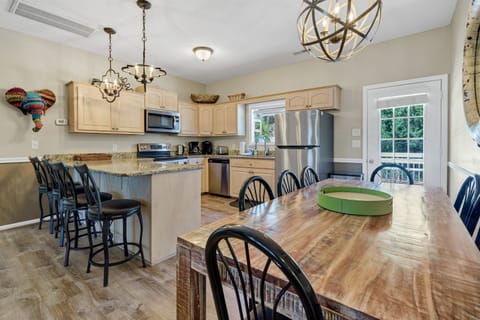 Dining Area and open kitchen