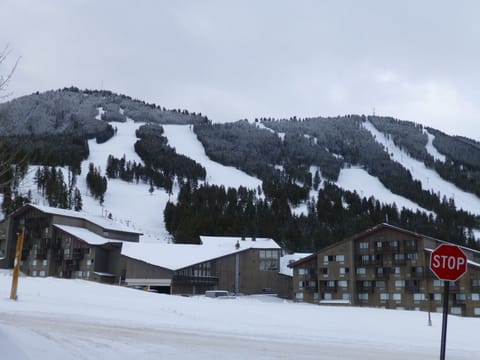 Snow King ski resort is right across the street