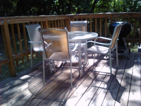Back Porch Grilling Area