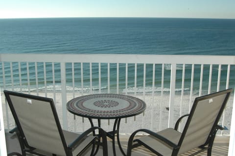 Sit on the balcony and relax