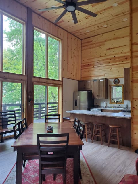 First floor dining area/kitchen